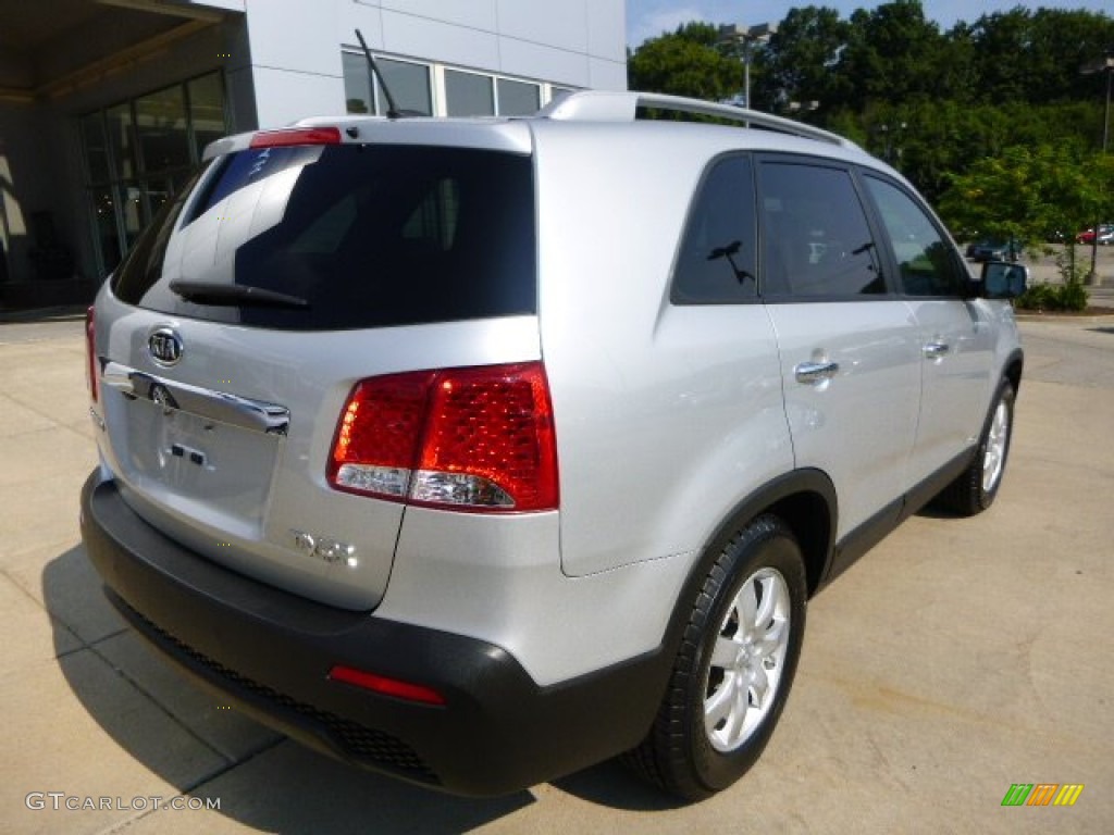 2012 Sorento LX AWD - Titanium Silver / Gray photo #2