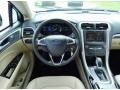 2013 White Platinum Metallic Tri-coat Ford Fusion Hybrid SE  photo #22