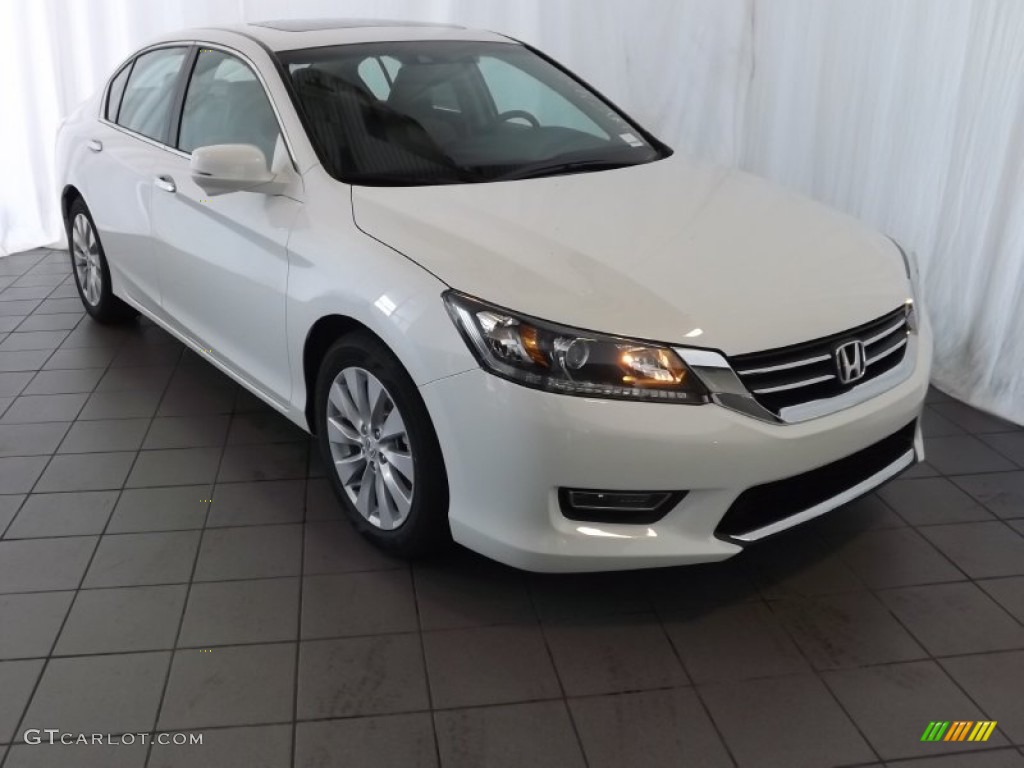 White Orchid Pearl Honda Accord