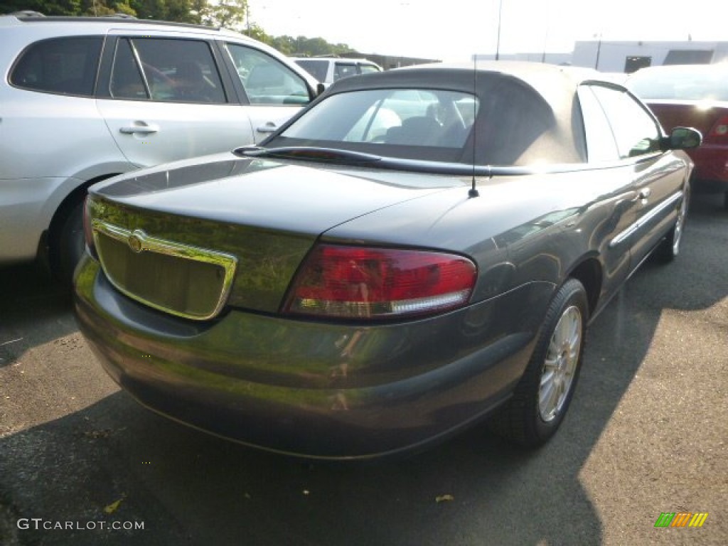 2004 Sebring LX Convertible - Graphite Metallic / Dark Slate Gray photo #2
