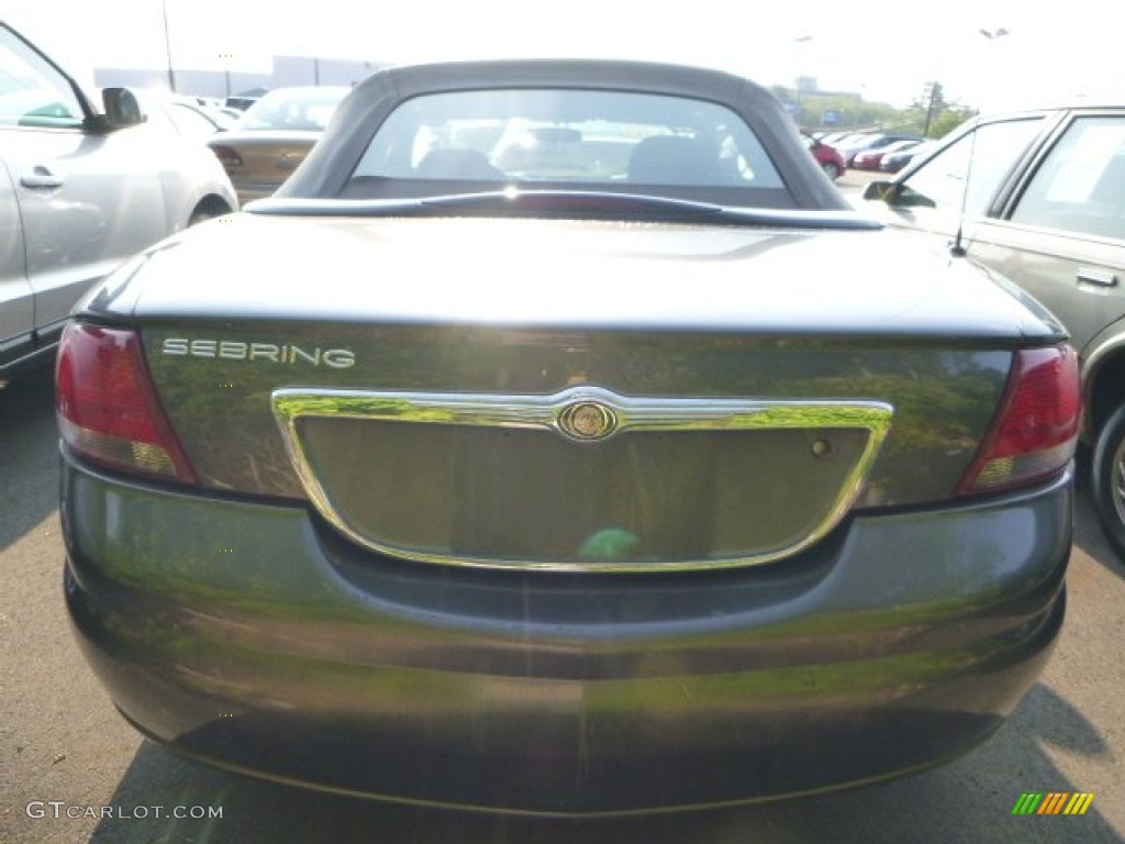 2004 Sebring LX Convertible - Graphite Metallic / Dark Slate Gray photo #3
