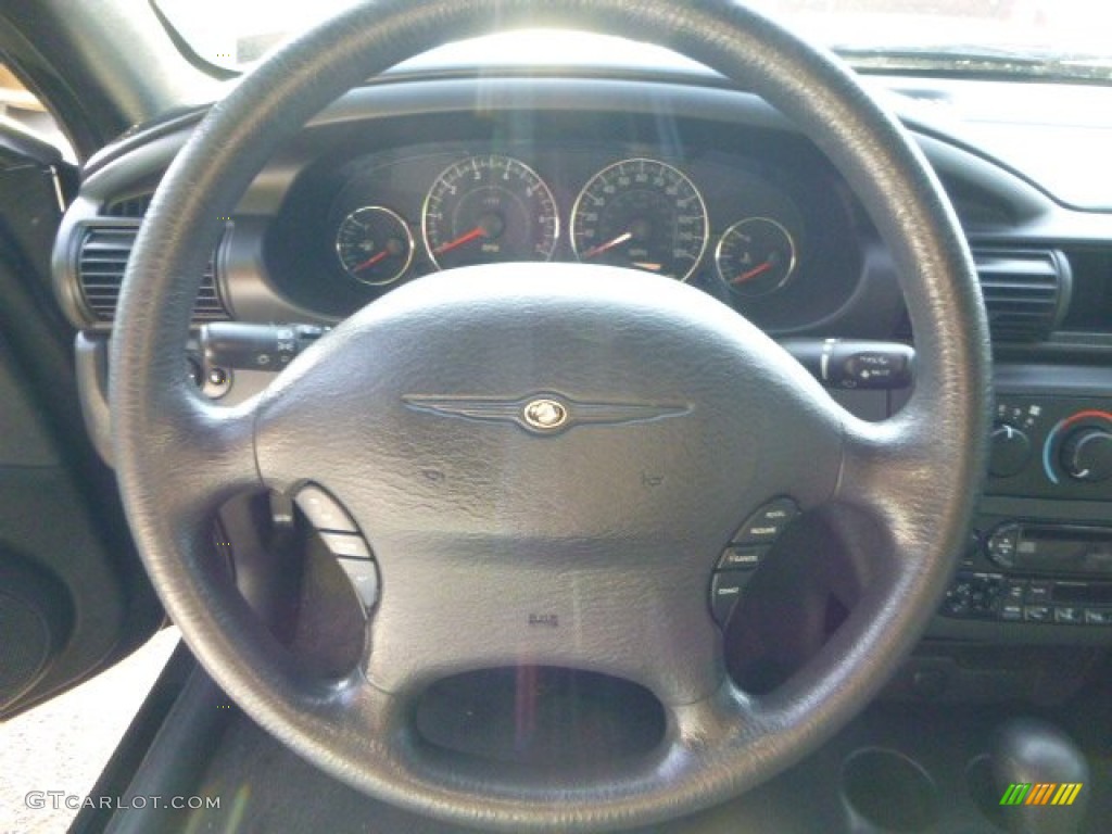 2004 Sebring LX Convertible - Graphite Metallic / Dark Slate Gray photo #12