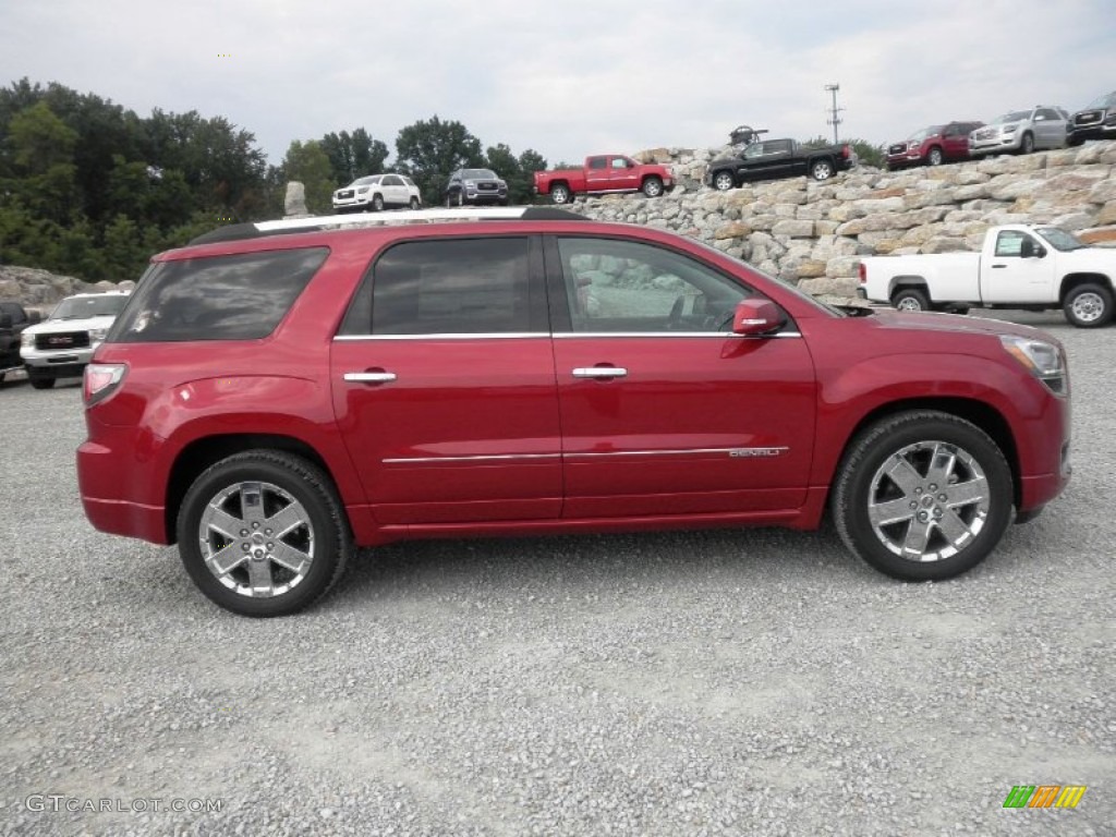 Crystal Red Tintcoat GMC Acadia