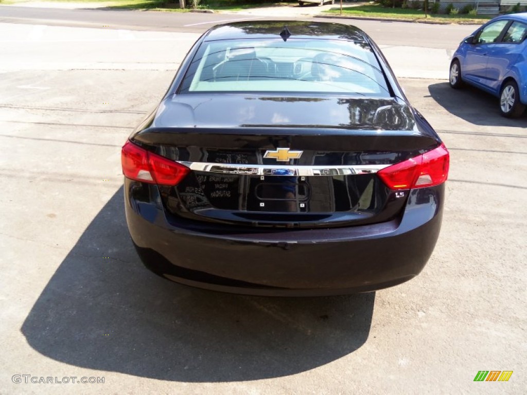 2014 Impala LS - Blue Ray Metallic / Jet Black/Dark Titanium photo #4