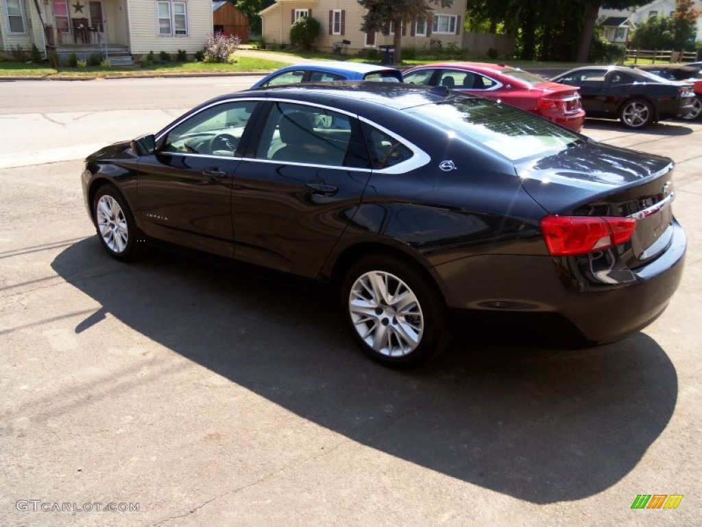 2014 Impala LS - Blue Ray Metallic / Jet Black/Dark Titanium photo #5