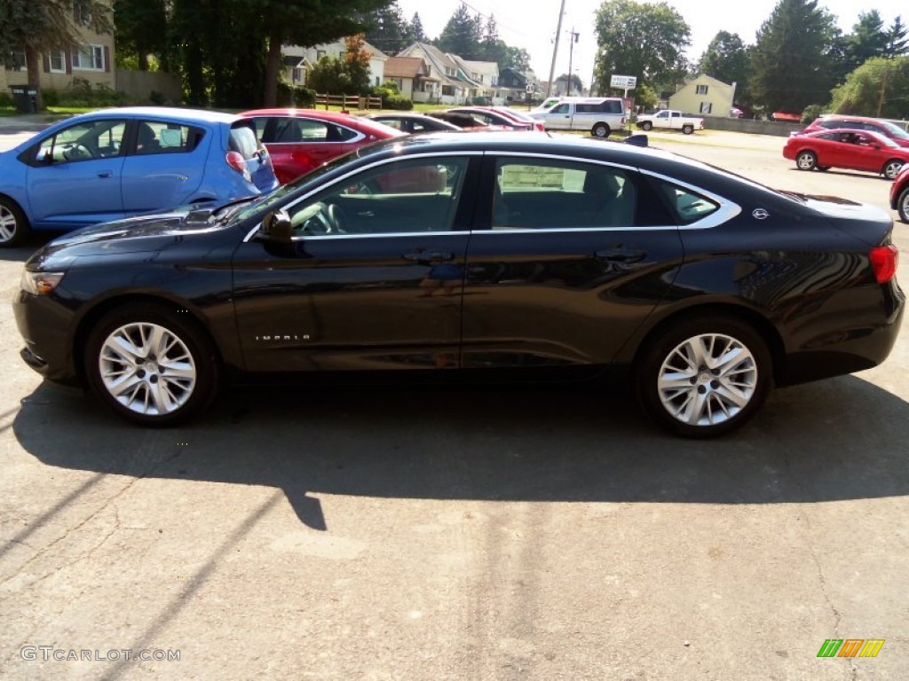 2014 Impala LS - Blue Ray Metallic / Jet Black/Dark Titanium photo #6