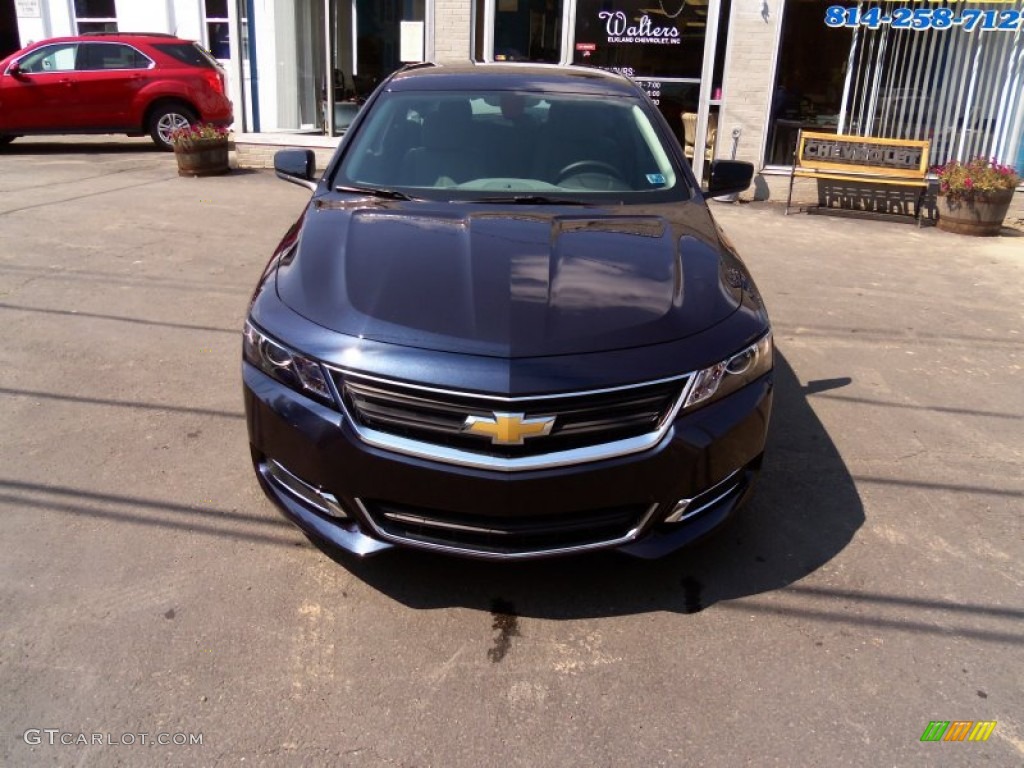 2014 Impala LS - Blue Ray Metallic / Jet Black/Dark Titanium photo #8