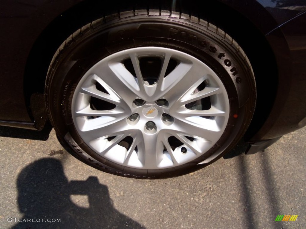 2014 Impala LS - Blue Ray Metallic / Jet Black/Dark Titanium photo #9