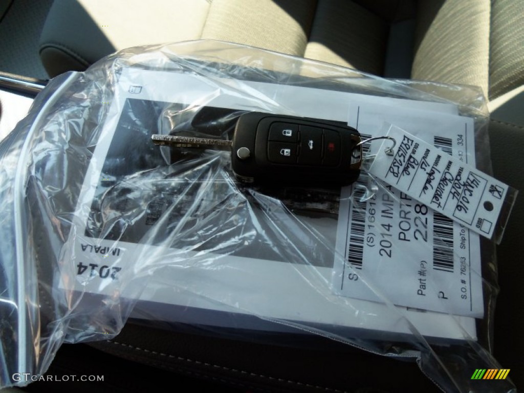 2014 Impala LS - Blue Ray Metallic / Jet Black/Dark Titanium photo #33