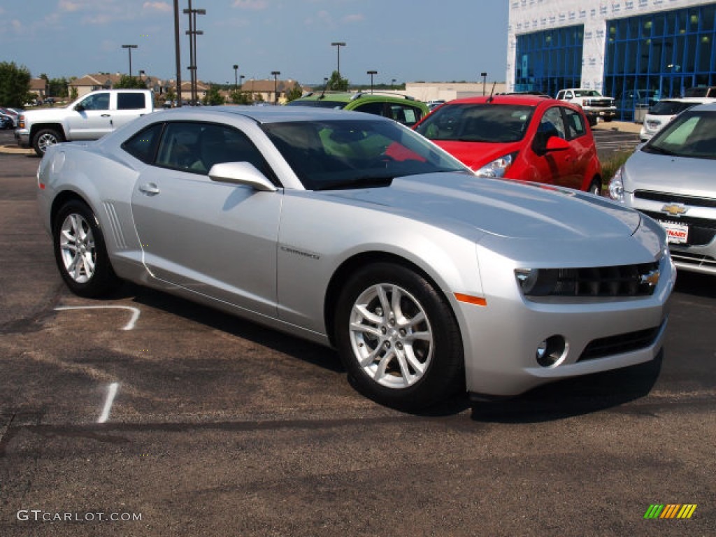 2013 Camaro LT Coupe - Silver Ice Metallic / Gray photo #2