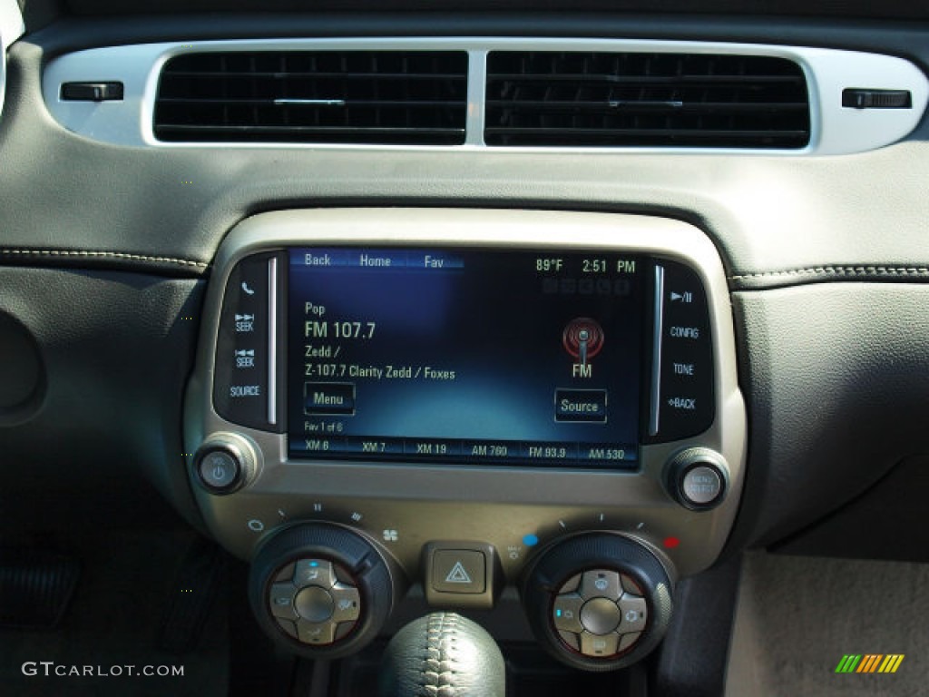 2013 Camaro LT Coupe - Silver Ice Metallic / Gray photo #12