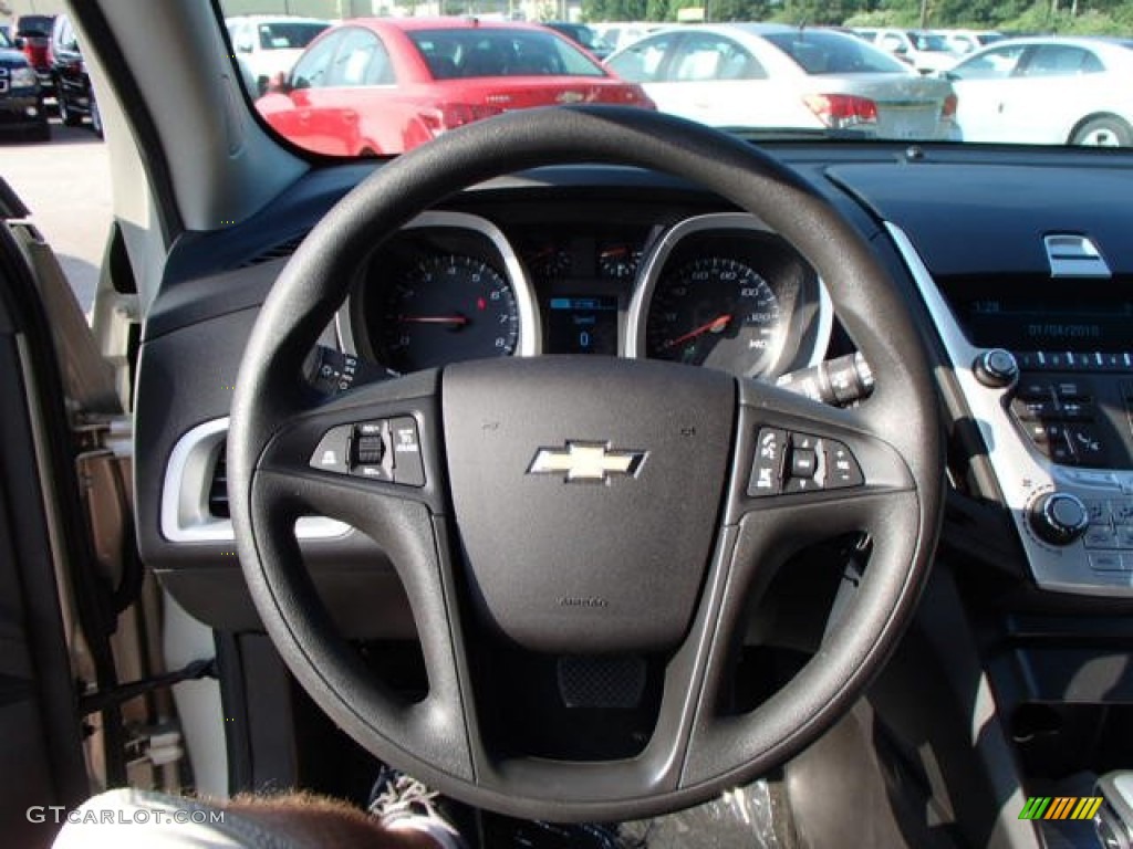 2014 Chevrolet Equinox LS AWD Jet Black Steering Wheel Photo #84889013