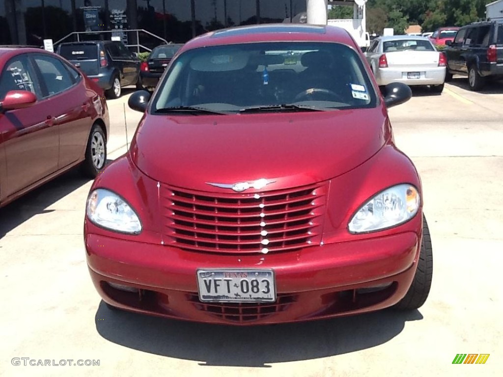 2001 PT Cruiser  - Inferno Red Pearl / Taupe/Pearl Beige photo #1