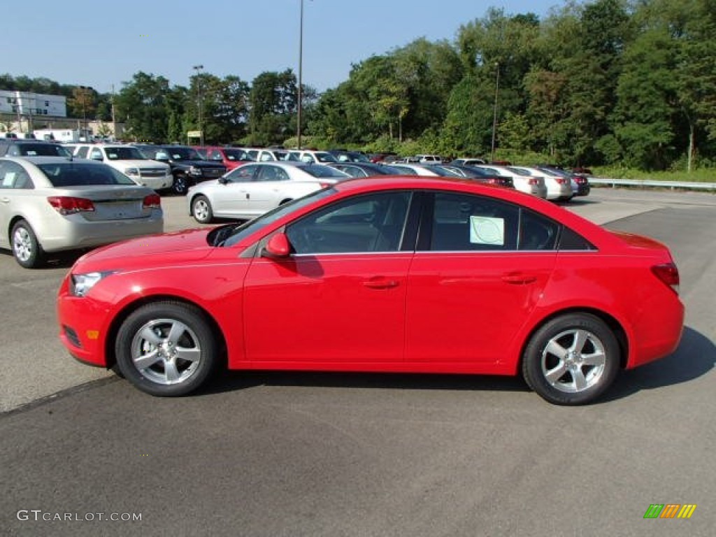 2014 Cruze LT - Red Hot / Jet Black photo #5