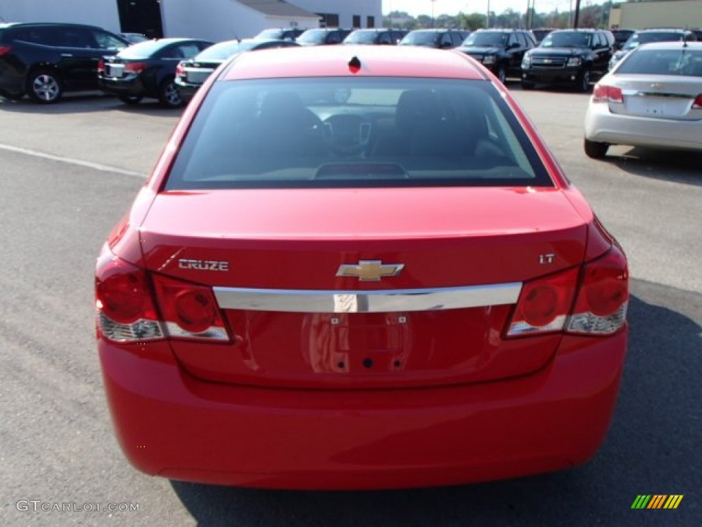 2014 Cruze LT - Red Hot / Jet Black photo #7