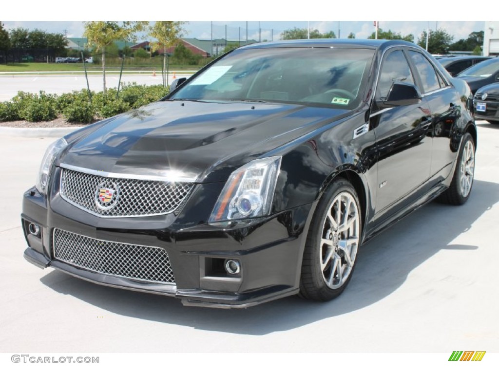 Black Raven 2010 Cadillac CTS -V Sedan Exterior Photo #84889199