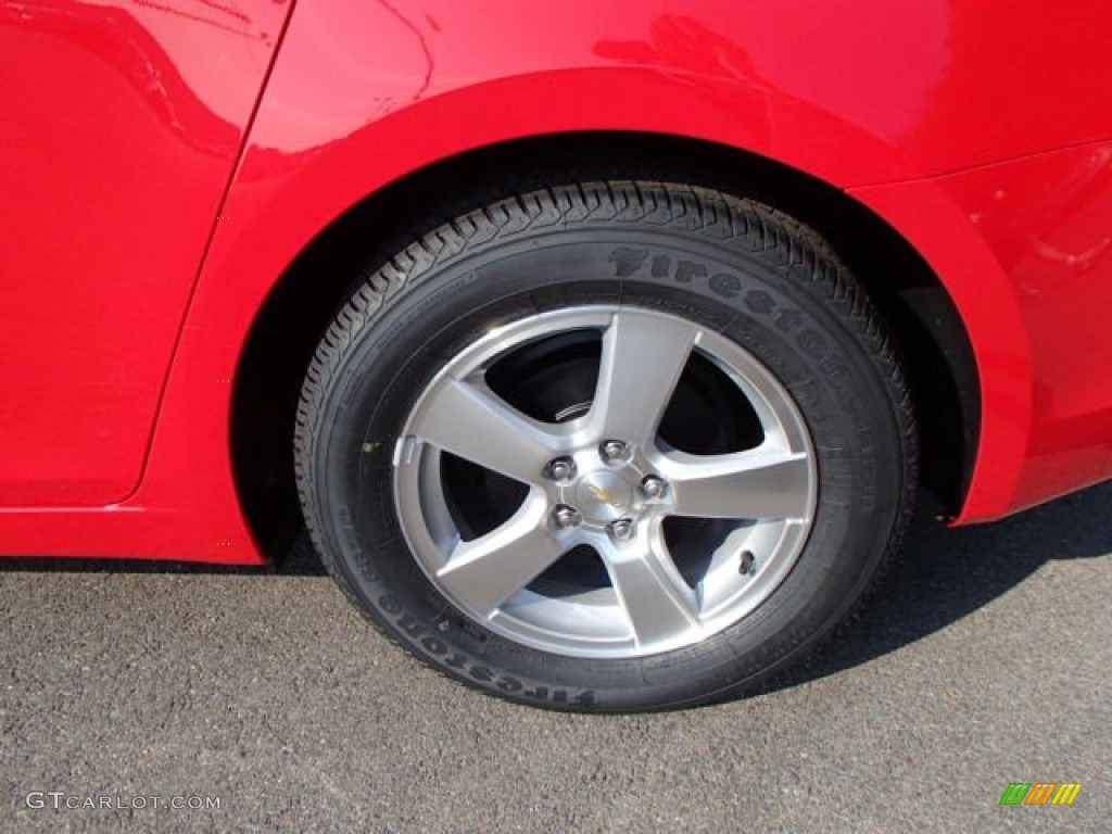 2014 Cruze LT - Red Hot / Jet Black photo #9