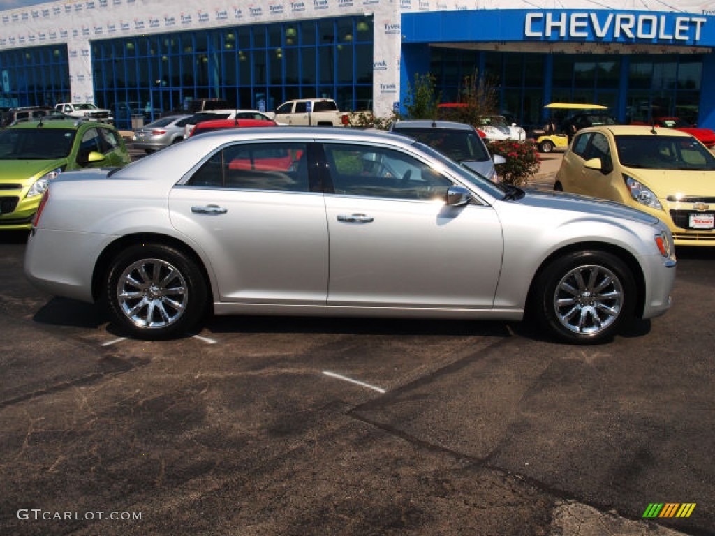 2012 300 Limited - Bright Silver Metallic / Black photo #1