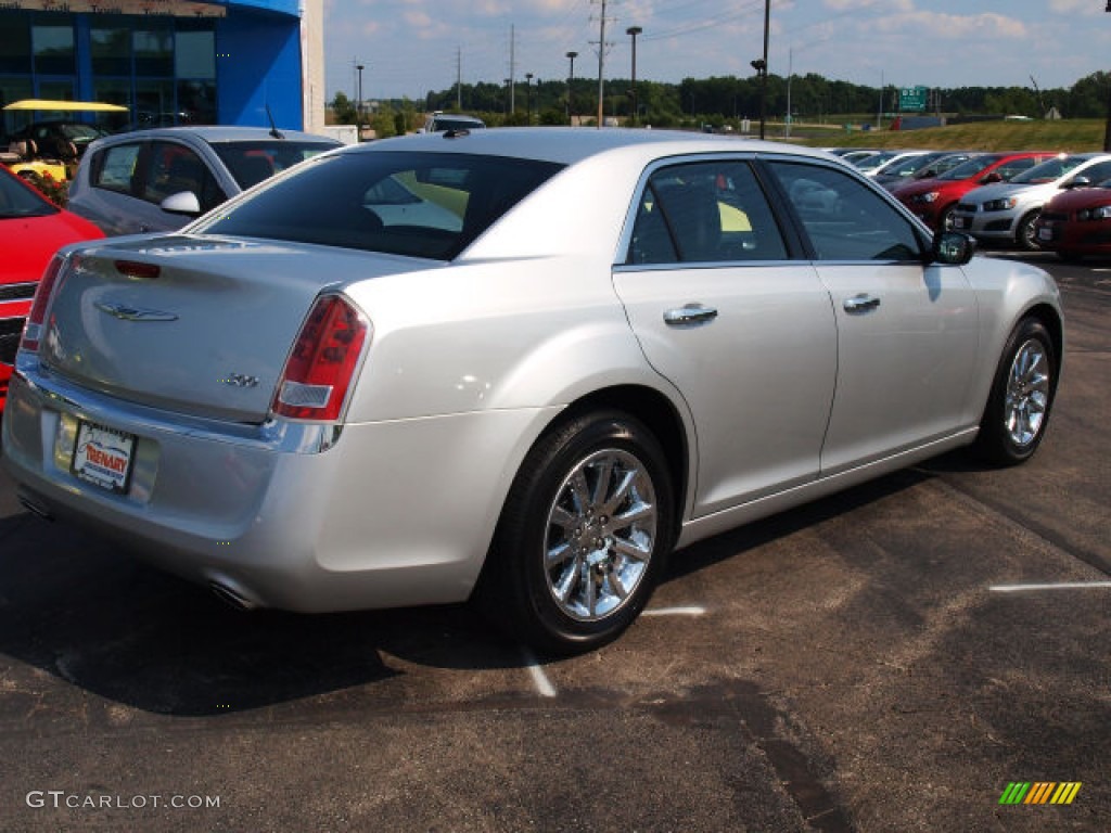 2012 300 Limited - Bright Silver Metallic / Black photo #3
