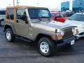 2005 Light Khaki Metallic Jeep Wrangler X 4x4  photo #2