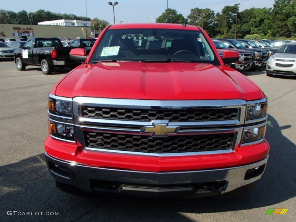 2014 Silverado 1500 LT Crew Cab 4x4 - Victory Red / Jet Black photo #3