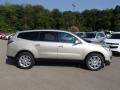 2014 Champagne Silver Metallic Chevrolet Traverse LT AWD  photo #1