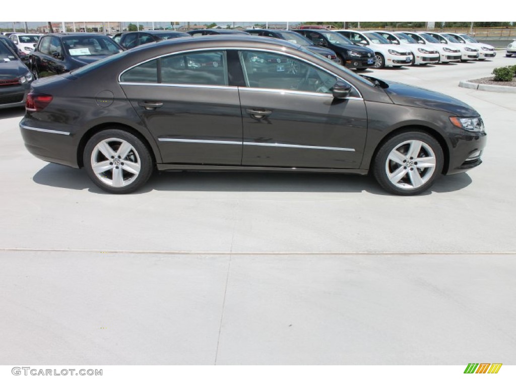 Black Oak Brown Metallic 2014 Volkswagen CC Sport Exterior Photo #84891236