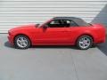 2014 Race Red Ford Mustang V6 Convertible  photo #32