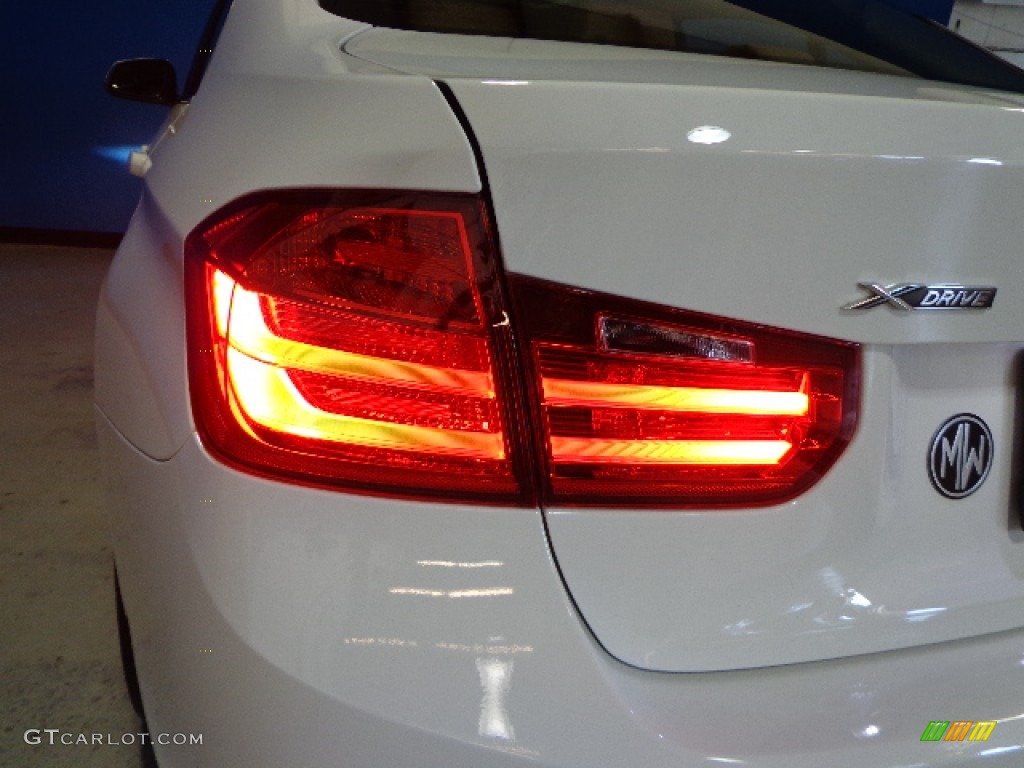 2013 3 Series 328i xDrive Sedan - Alpine White / Saddle Brown photo #12