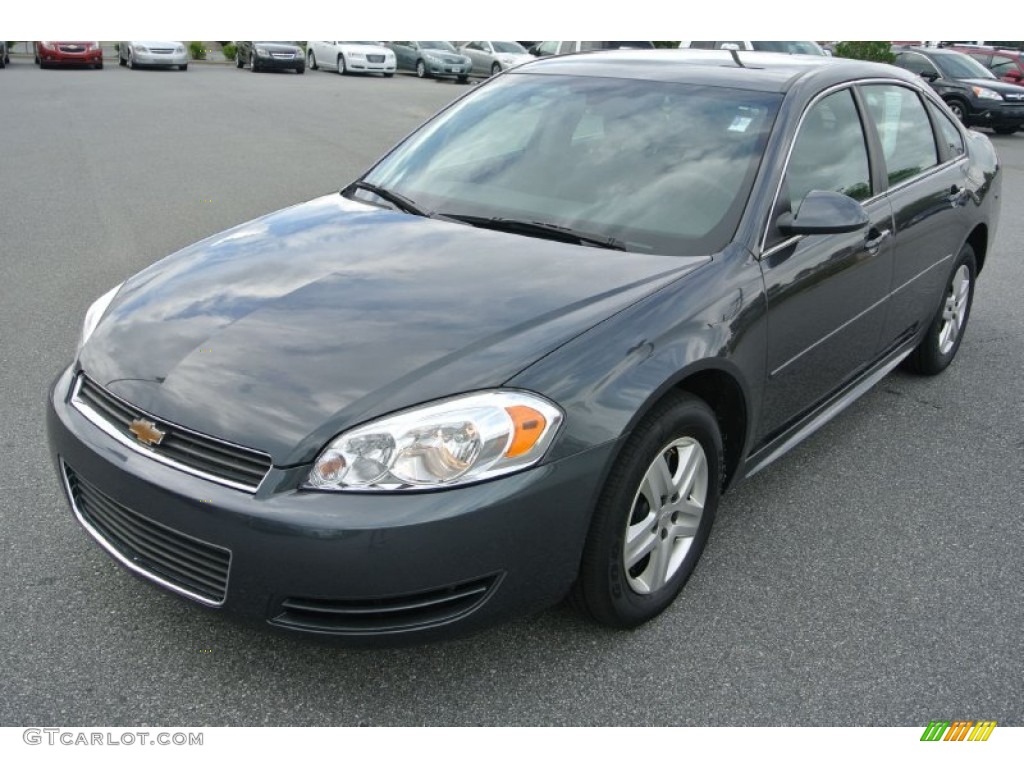 2011 Impala LS - Cyber Gray Metallic / Ebony photo #1