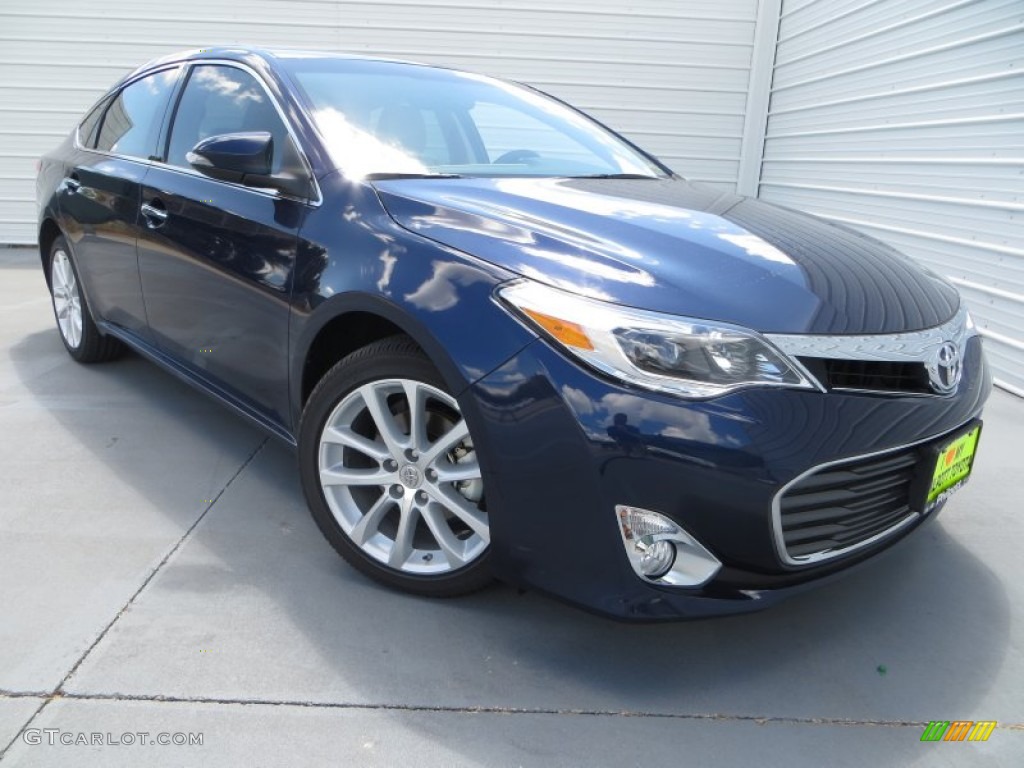 2013 Avalon XLE - Nautical Blue Metallic / Light Gray photo #2