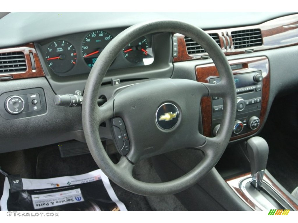 2011 Impala LS - Cyber Gray Metallic / Ebony photo #24