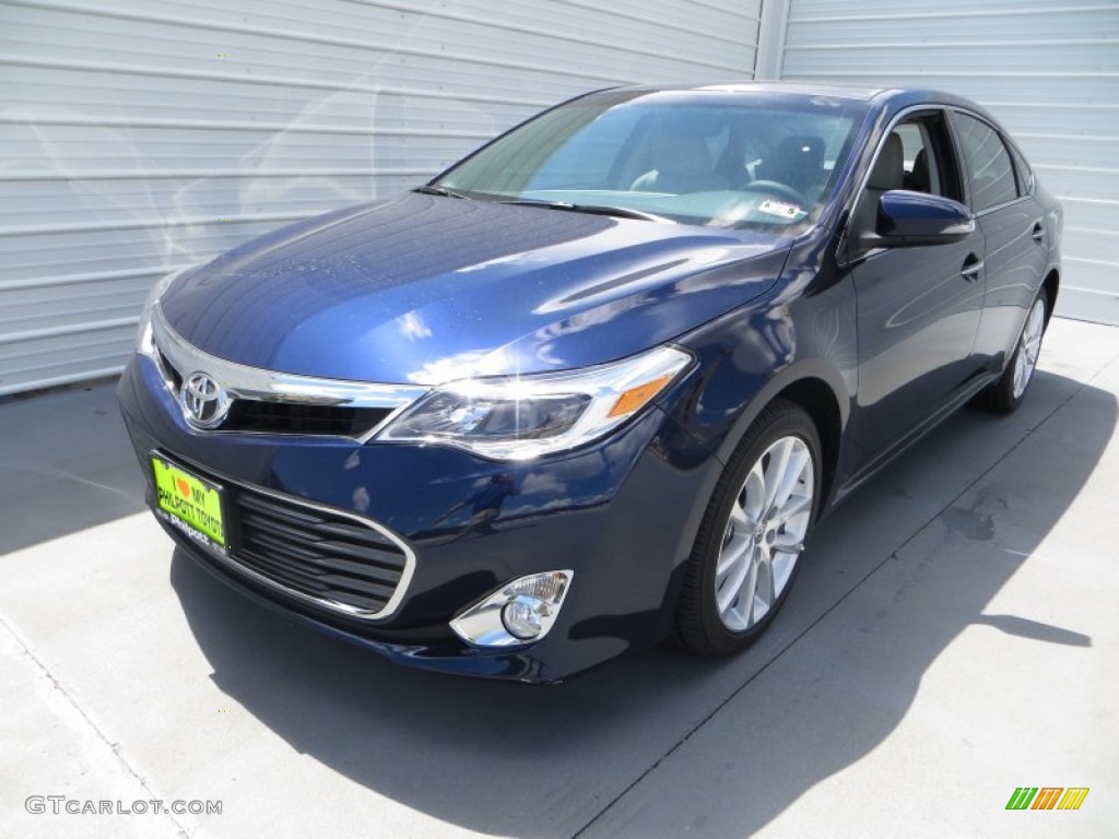 2013 Avalon XLE - Nautical Blue Metallic / Light Gray photo #7