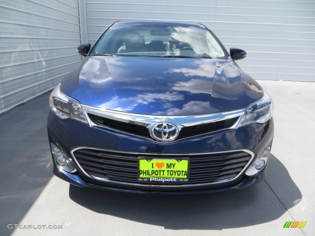 2013 Avalon XLE - Nautical Blue Metallic / Light Gray photo #8