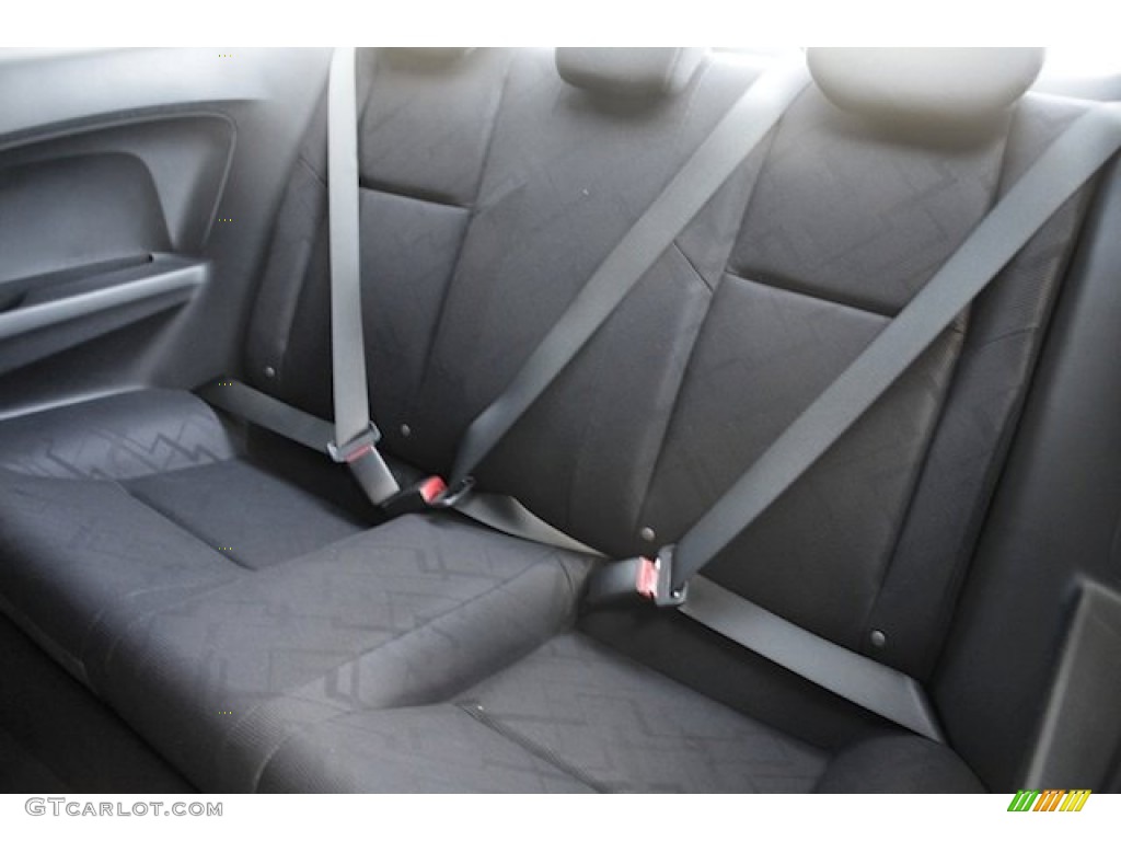 2013 Civic LX Coupe - Crystal Black Pearl / Black photo #11