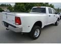 2011 Bright White Dodge Ram 3500 HD SLT Crew Cab 4x4 Dually  photo #4