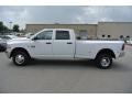 2011 Bright White Dodge Ram 3500 HD SLT Crew Cab 4x4 Dually  photo #6