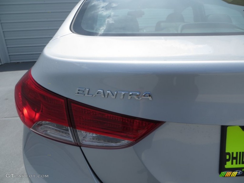 2013 Elantra Limited - Silver / Black photo #5