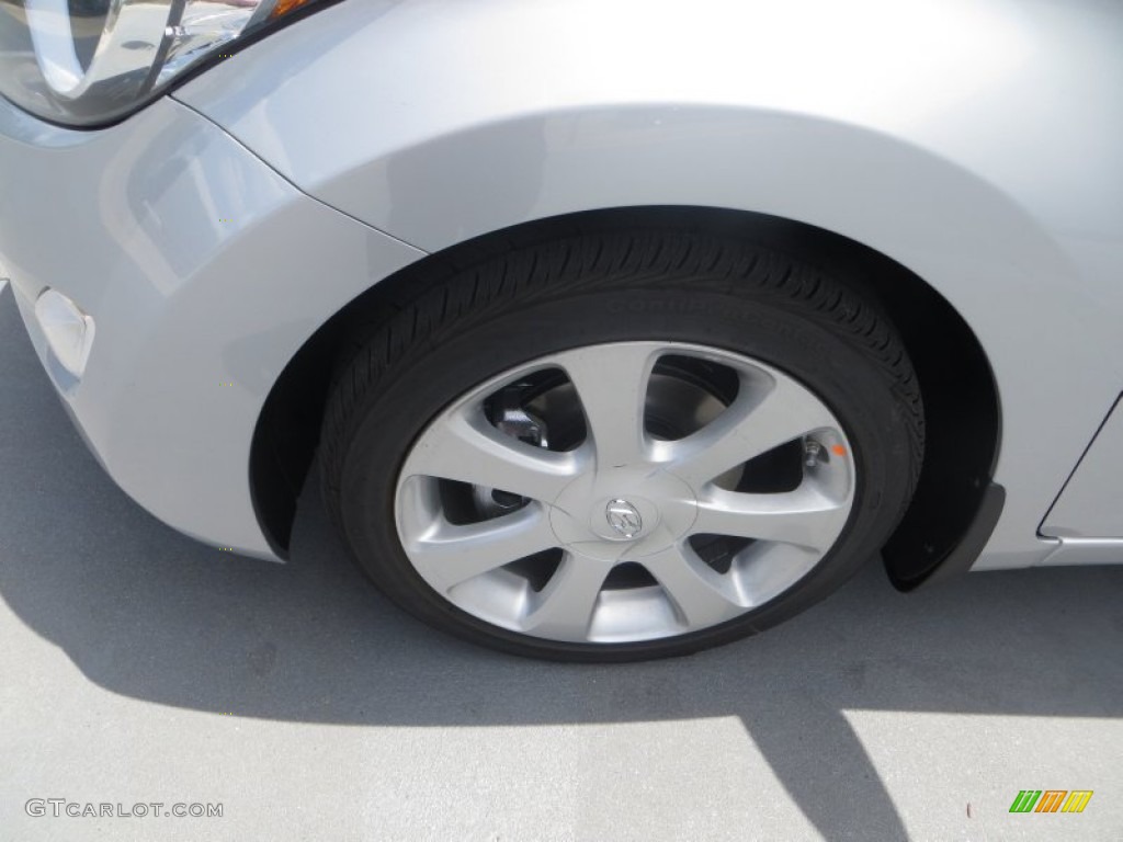 2013 Elantra Limited - Silver / Black photo #14