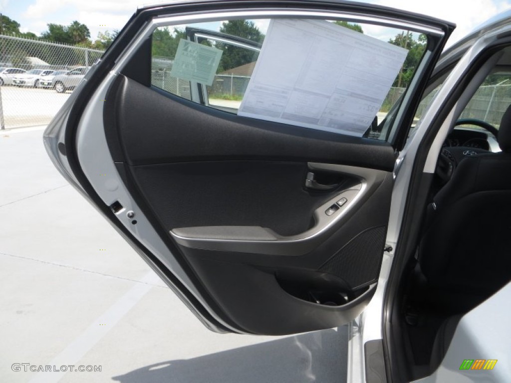 2013 Elantra Limited - Silver / Black photo #20