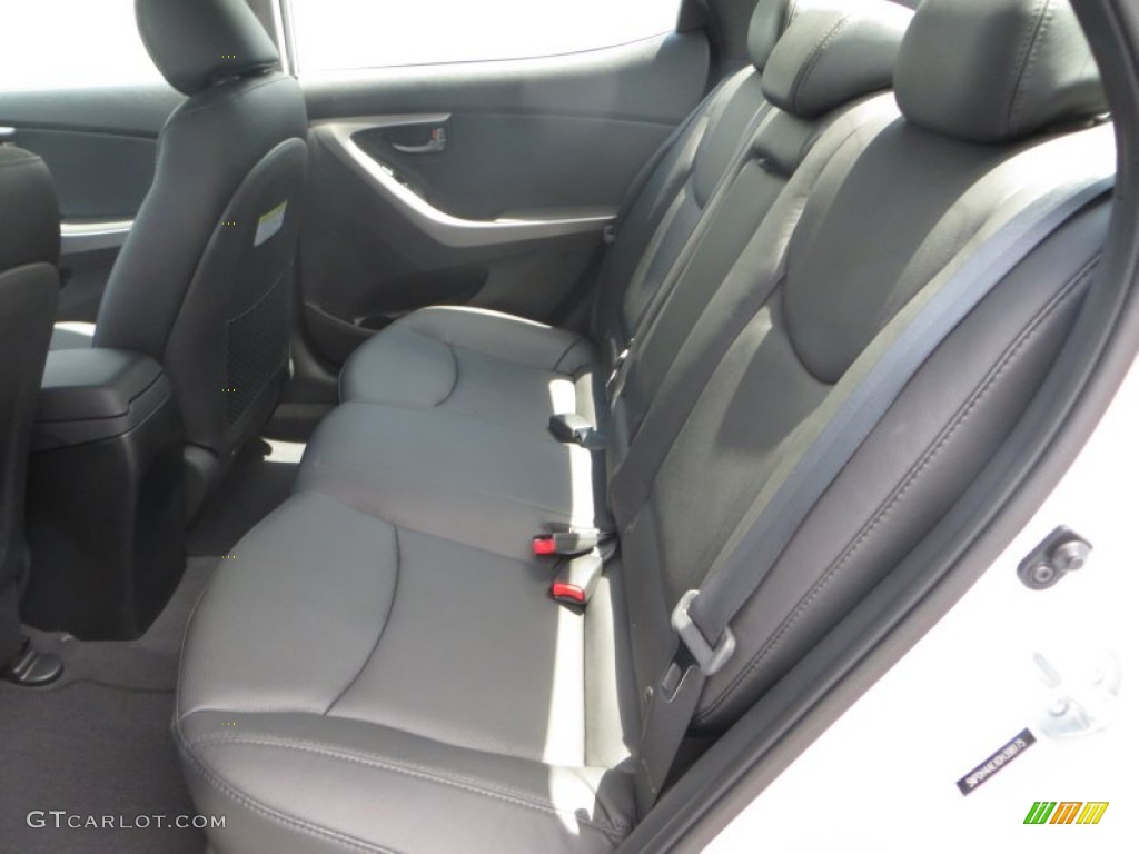 2013 Elantra Limited - Silver / Black photo #21