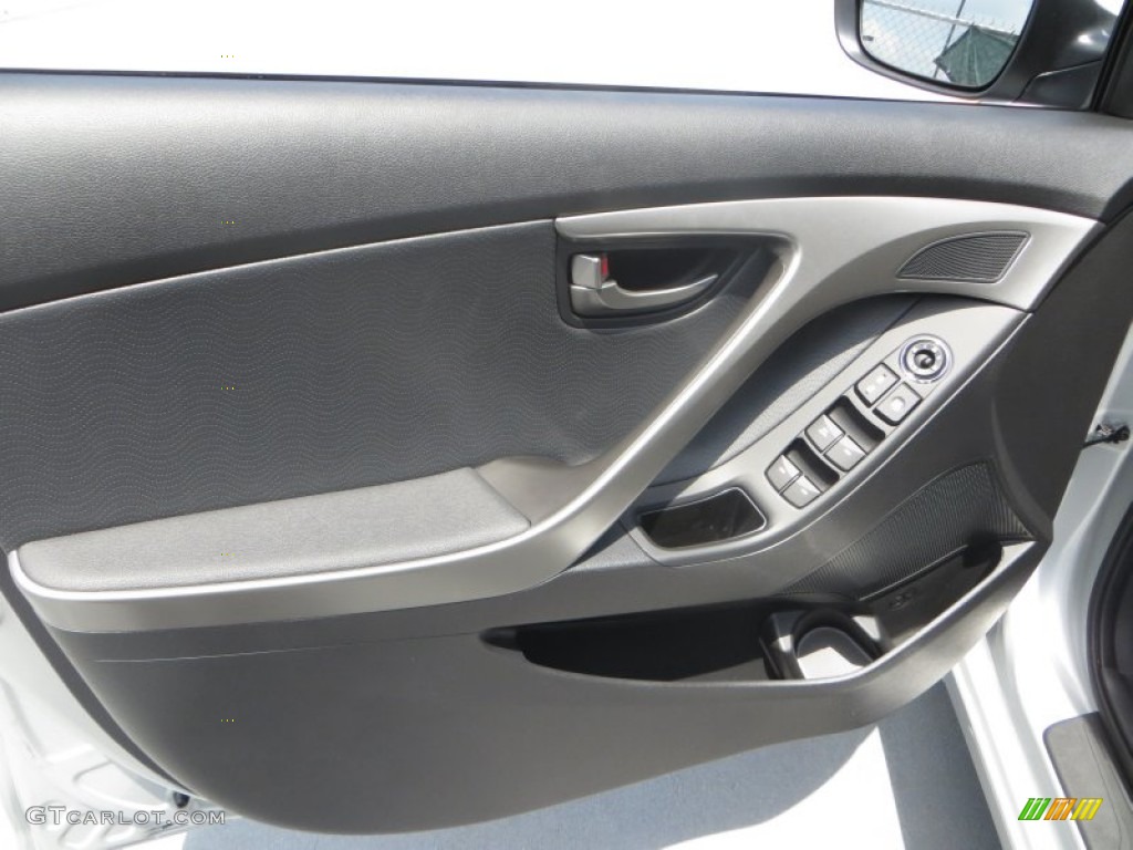 2013 Elantra Limited - Silver / Black photo #22