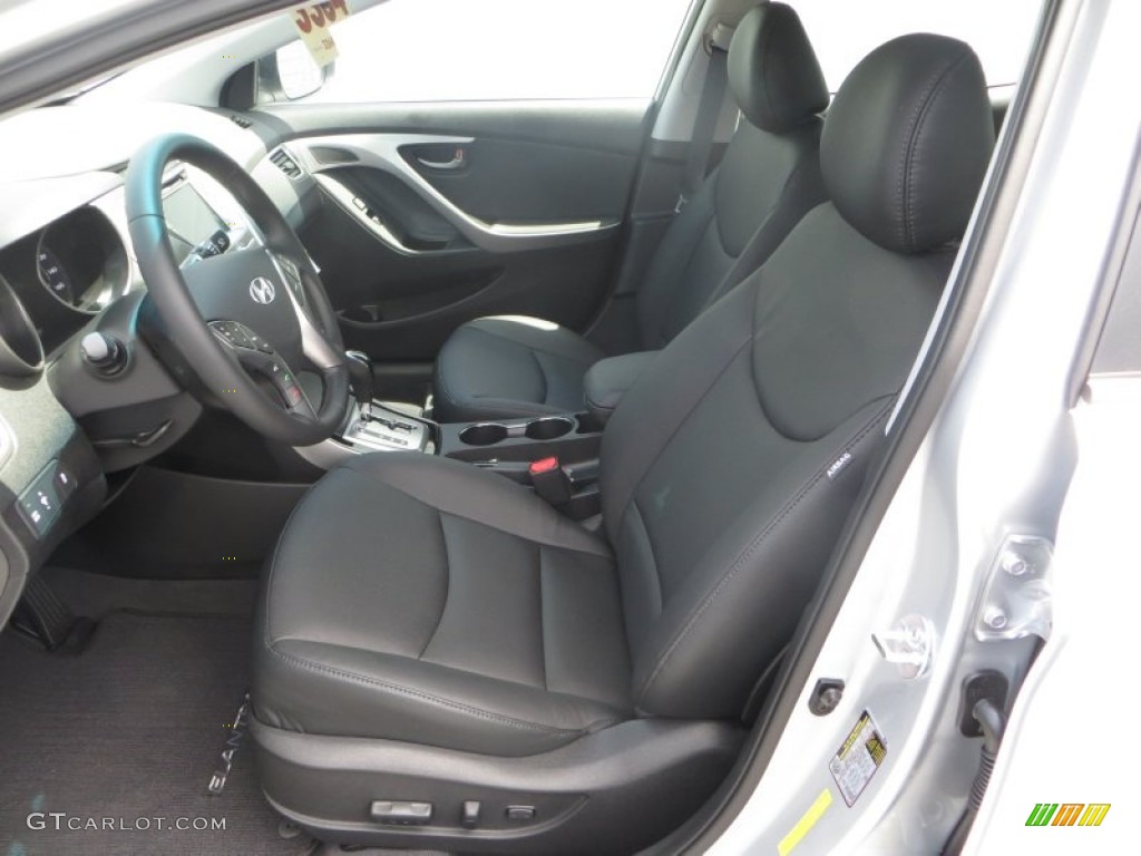 2013 Elantra Limited - Silver / Black photo #23