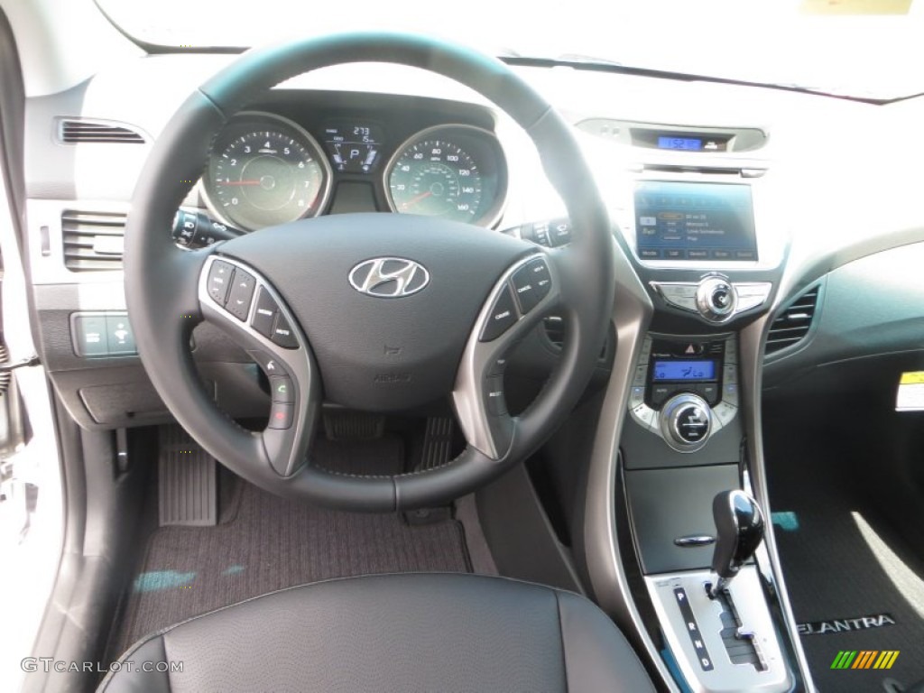 2013 Elantra Limited - Silver / Black photo #25