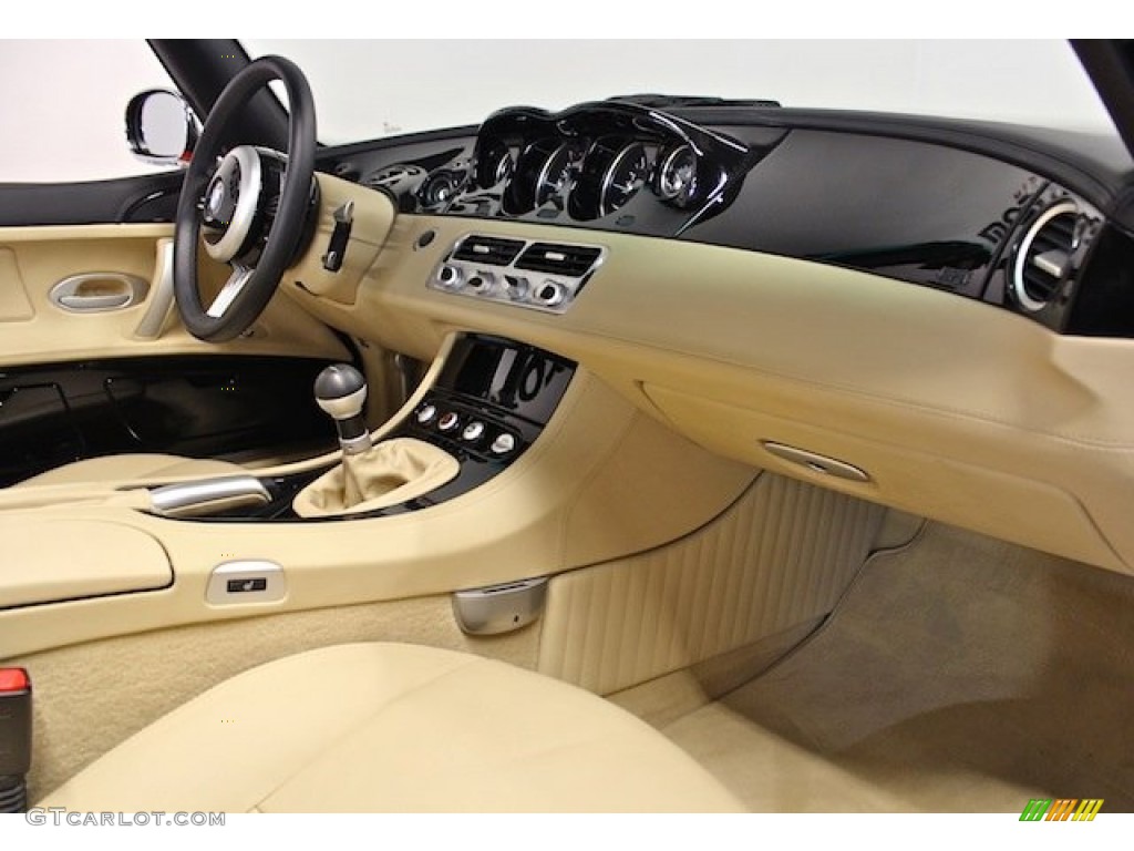 2002 BMW Z8 Roadster Crema Dashboard Photo #84898125