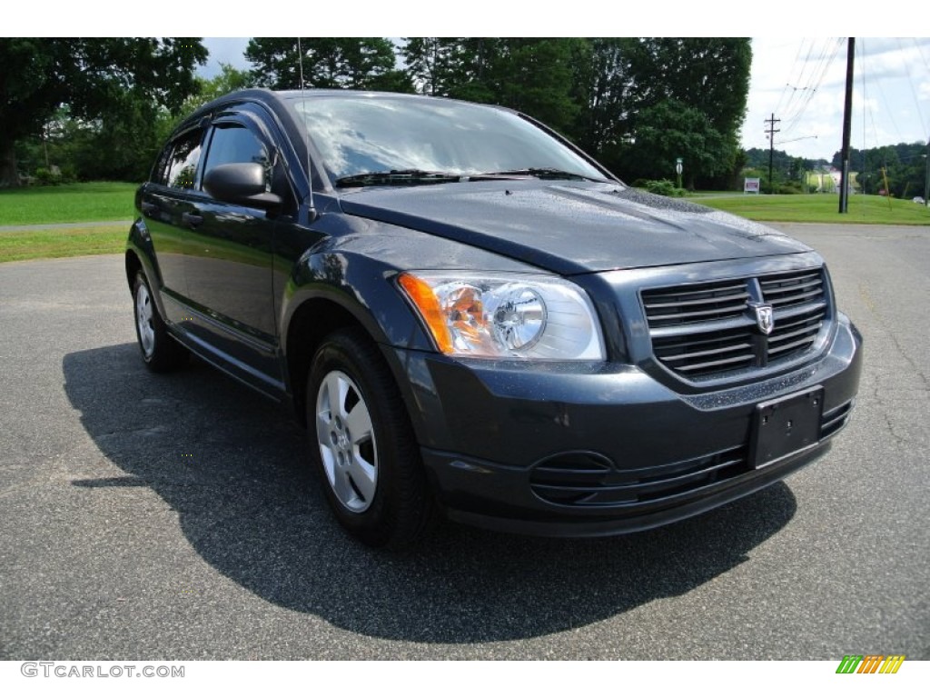 2007 Caliber SE - Steel Blue Metallic / Pastel Slate Gray photo #2