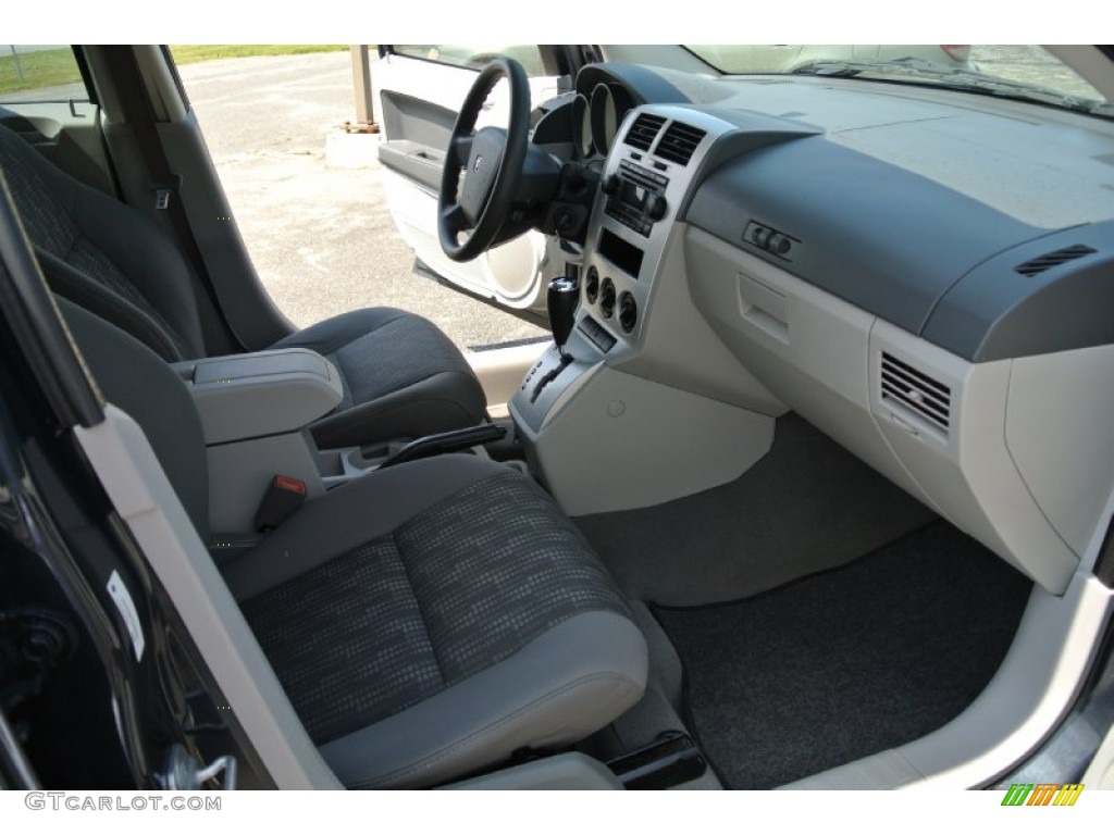 2007 Caliber SE - Steel Blue Metallic / Pastel Slate Gray photo #16