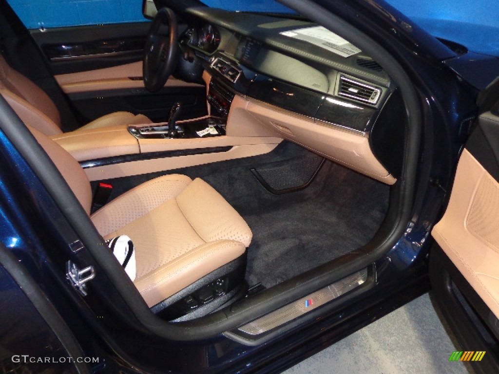 2011 7 Series 750Li xDrive Sedan - Imperial Blue Metallic / Saddle/Black Nappa Leather photo #27