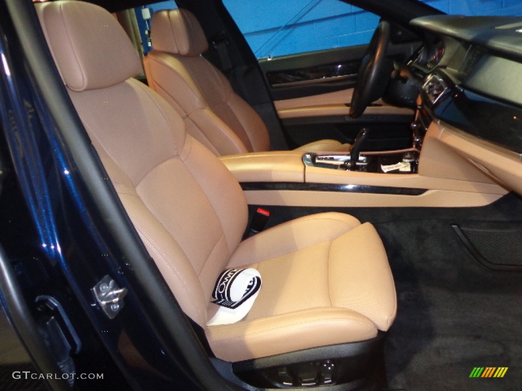 2011 7 Series 750Li xDrive Sedan - Imperial Blue Metallic / Saddle/Black Nappa Leather photo #28