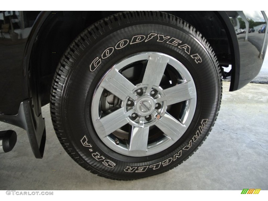 2012 Nissan Titan SV Heavy Metal Chrome Edition Crew Cab Wheel Photos